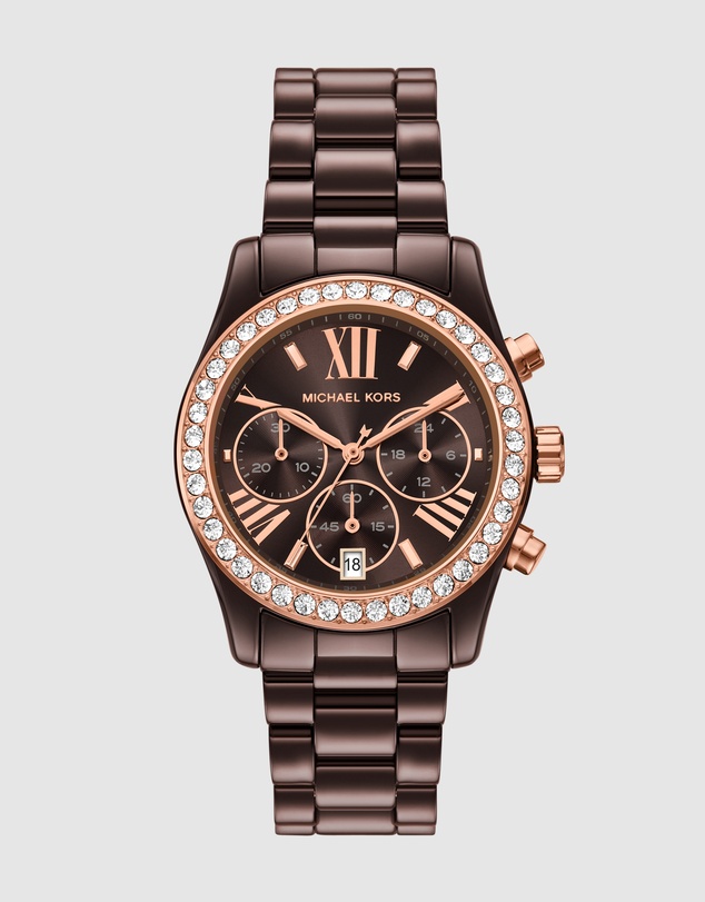Michael Kors - Lexington Brown Chronograph Watch