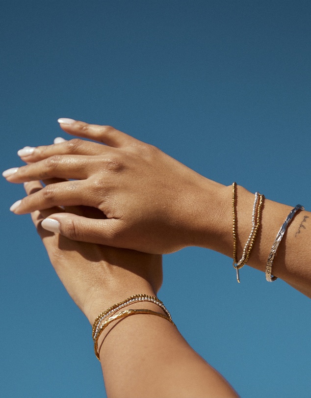 Arms Of Eve - Helios Silver Cuff Bracelet