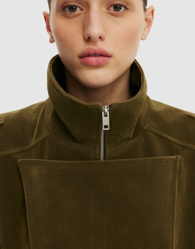 Cotton On - Cove Faux Suede Biker Jacket