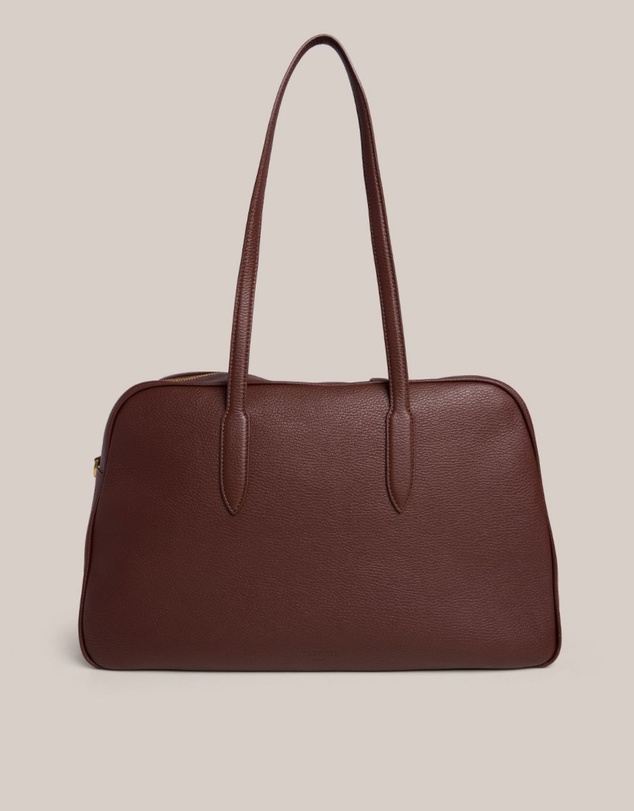 VESTIRSI - Vera Mahogany Large Bowler Bag