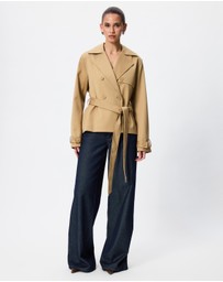 Tussah - Alex Cropped Trench Coat