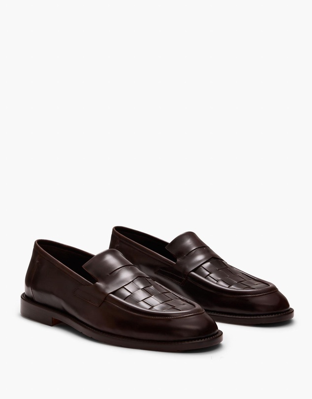 Aquila - D'ORO Collection - Vaughn Leather Penny Loafers