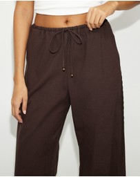 Dazie - Solvento Linen Blend Pants