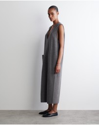 COS - Boiled-Wool Midi Dress