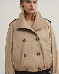 Witchery - Funnel Neck Trench Coat