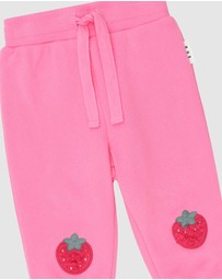 Huxbaby - Very Berry Trackpants - Babies-Kids