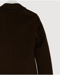 Revibe - Repaired Minima Esenciales Dulcie Relaxed Wool Coat - AU 8