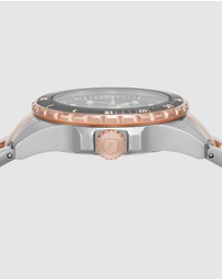 Fossil - Fossil Blue Dive Two Tone Analogue Watch