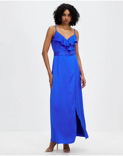 Honey and Beau - Euphoric Frill Maxi Dress