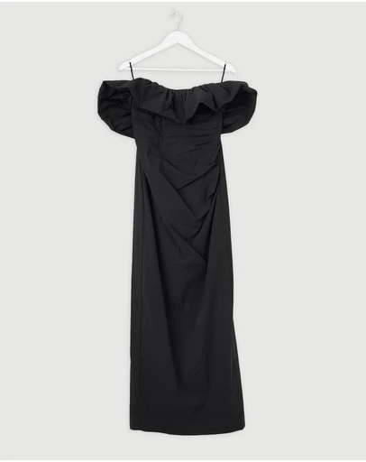 Revibe - Repaired Shona Joy Campbell Strapless Bubble Maxi Dress - AU 10