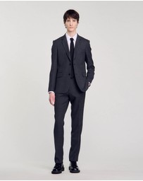 Sandro - Legacy Grey Suit Jacket