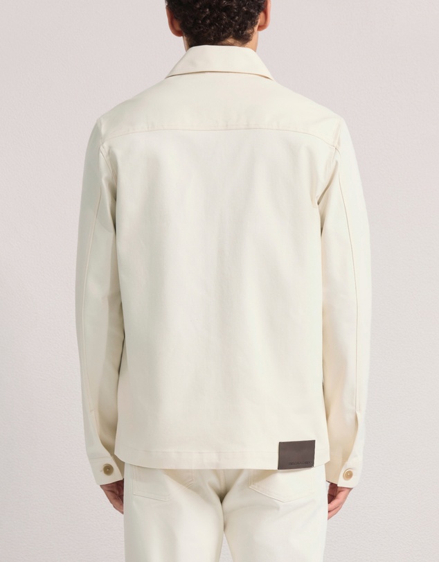 Frescobol Carioca - Fontes Cotton Blend Denim Chore Jacket