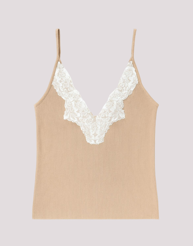 Style Addict - Luna Lace Trim Cami