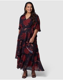 Pink Dusk by Curve Project - Hypnotic Maxi Dress