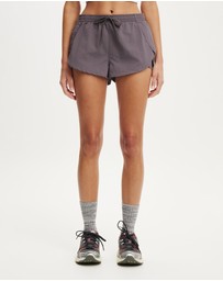 Cotton On Body Active - Woven Dolphin Hem Micro Short