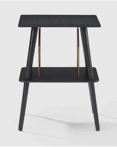 Crosley - Crosley Manchester Turntable Stand - Black