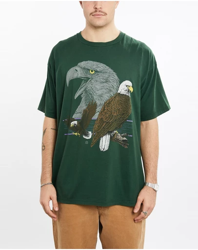 Vintage by The Real Deal - Pre Loved - Vintage 1994 Eagle Wildlife Tee