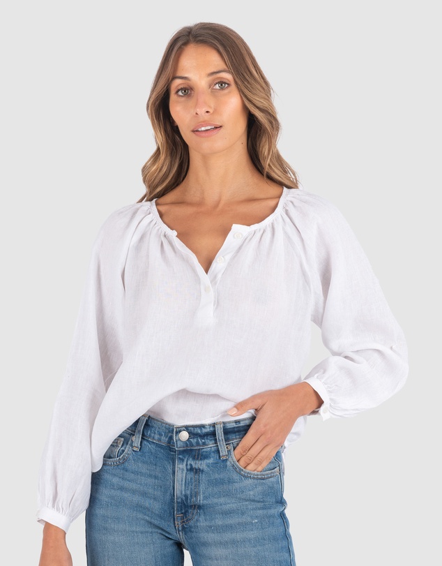 CAMIXA - Poem Linen Blouse