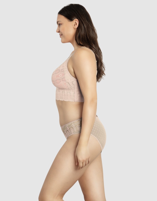 Parfait - Mia Wireless Longline Lace Bralette