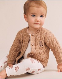 Huxbaby - My First Hux Newborn Knit Cardigan - Babies