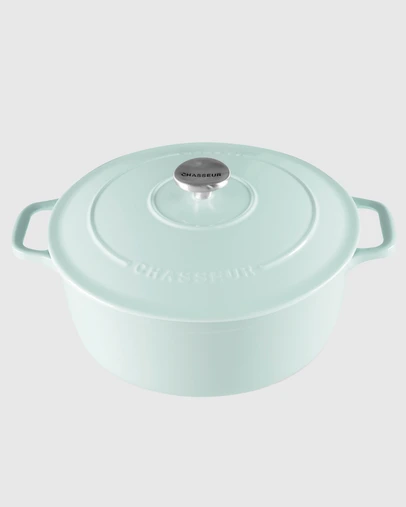 Chasseur - Round French Oven 28cm - Duck Egg Blue
