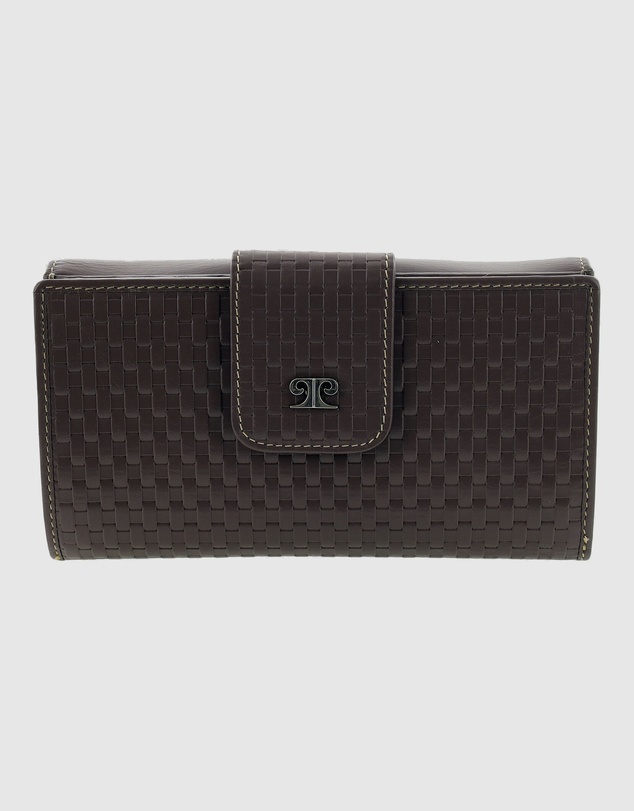 Pierre Cardin - Woven Leather Long Wallet with RFID