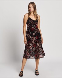 LENNI the label - Firefly Burnout Slip Dress