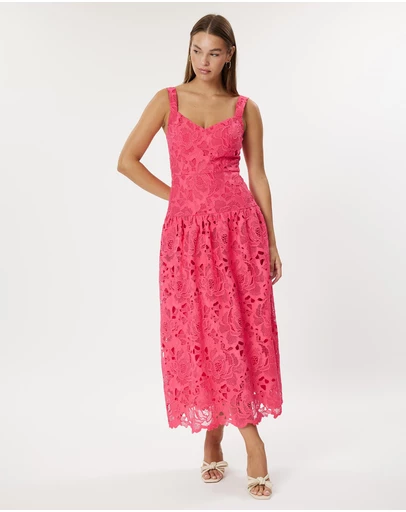 Romance by Honey and Beau - Eve Flare Midi Dress
