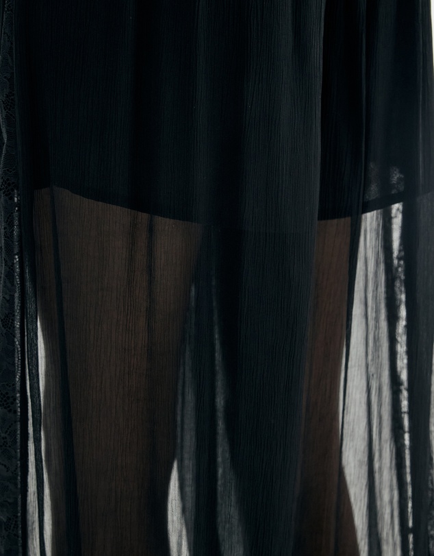 Minima Esenciales - Nissa Sheer Balloon Pants