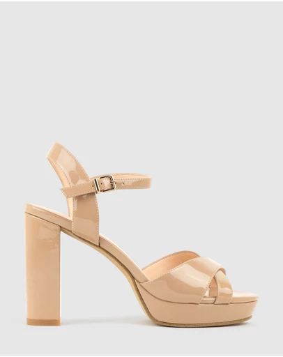 Edward Meller - RENATA100 Crossover Platform Sandal