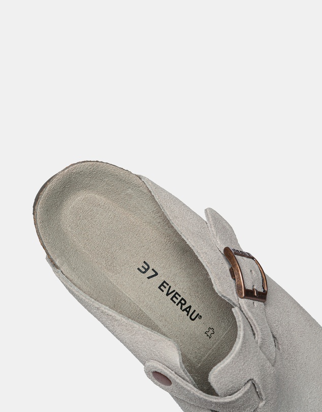 EVERAU - EverAU Ugg Brooklyn Platform Cow Suede Upper Clogs