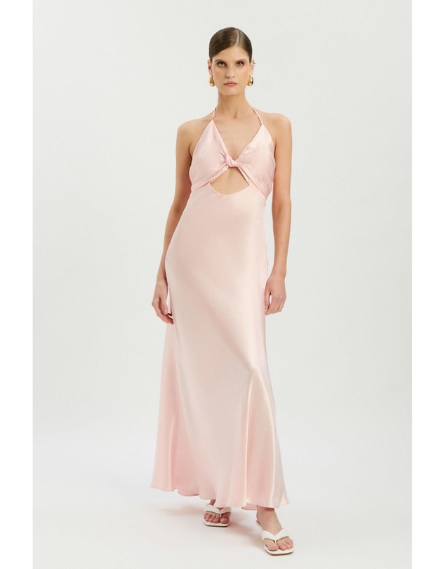Bardot - Isola Halter Neck Maxi Dress
