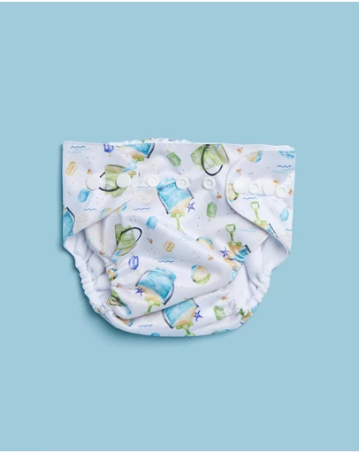 itti bitti - Reusable Swim Nappy - Sandcastles