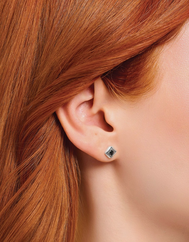 THOMAS SABO - Rebel Wolf Single Stud Earring Single