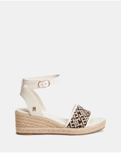 Tommy Hilfiger - Eileen Mid Espadrilles Wedge Jacquard - Women's