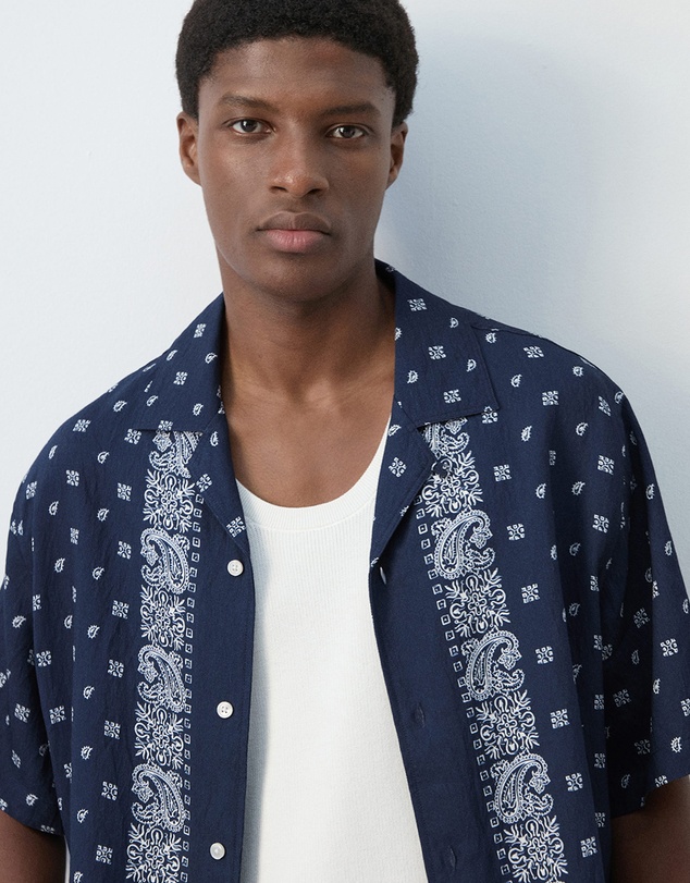 M.N.G - Bandana Shirt