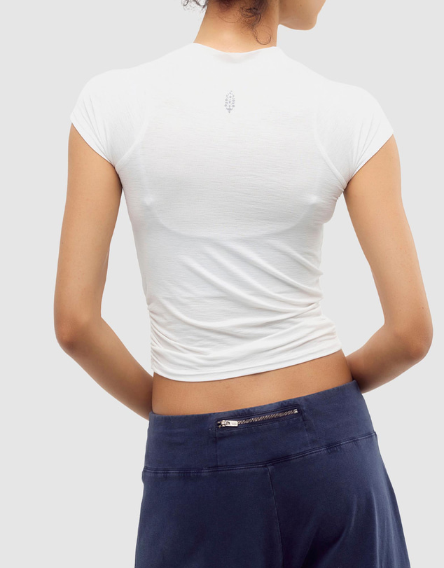 FP Movement by Free People - Tempo Ruched Short Sleeves