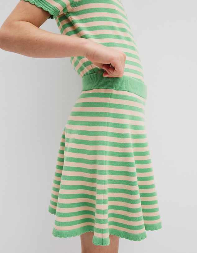 Country Road - Stripe Knit Skirt