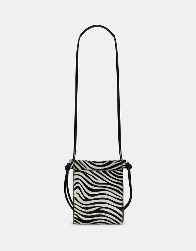 ARKET - Zebra-Print Leather Crossbody