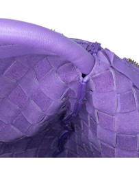 Pre-Loved by Azura Reborn - Pre-Loved Small Nappa Intrecciato Turn Pouch