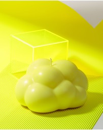 XRJ Celebrations - Cumulus Neon Yellow Candle