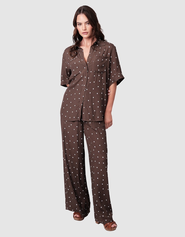 UNE PIECE - Short Sleeve Button-Up Shirt