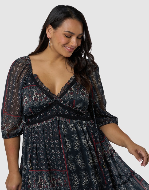 The Poetic Gypsy - Free Spirit Maxi Dress