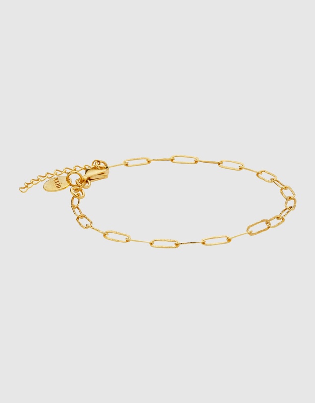Najo - Rivière Yellow Gold Bracelet (18.5cm+ext)