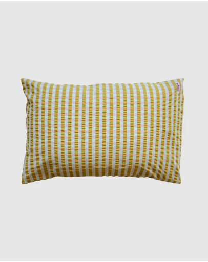 Mosey Me - Pink Quartz Seersucker Standard Pillowcase Set