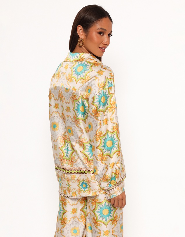 Petal & Pup - Gretel Shirt - White Multi