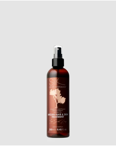 Silk Oil of Morocco - Argan Hair and Skin Treatment - Sweet Honey - 250ml