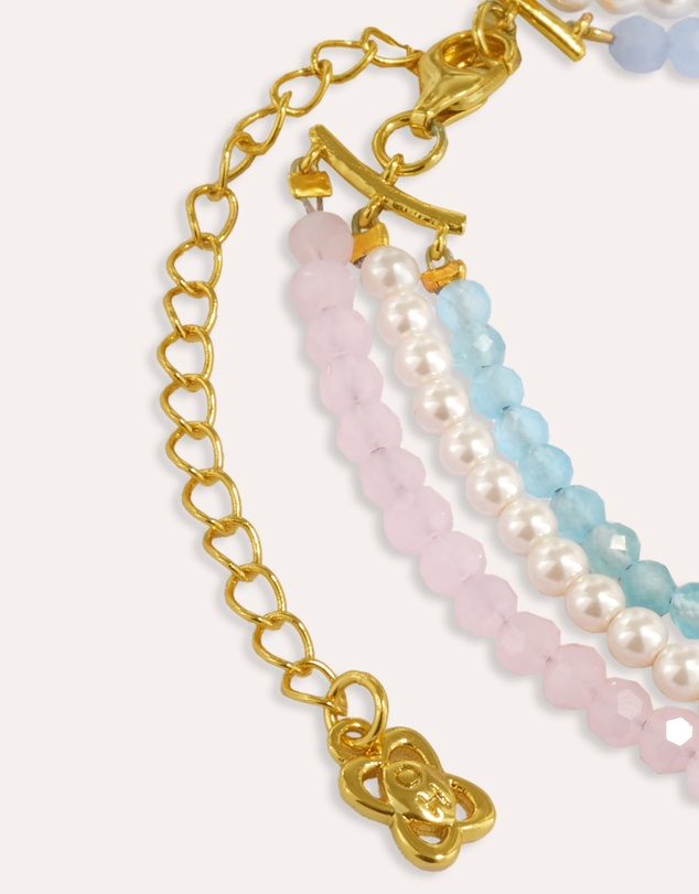 Ottoman Hands - Waterproof Layered Beaded Necklace