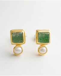 Bianc - Impressionist Earrings