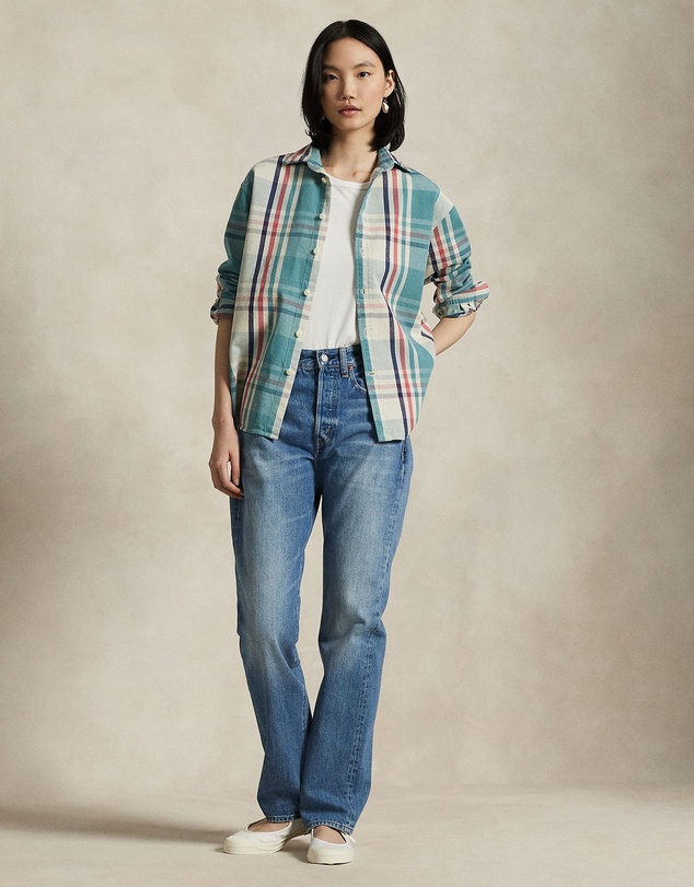 Polo Ralph Lauren - Relaxed Fit Plaid Cotton Twill Shirt